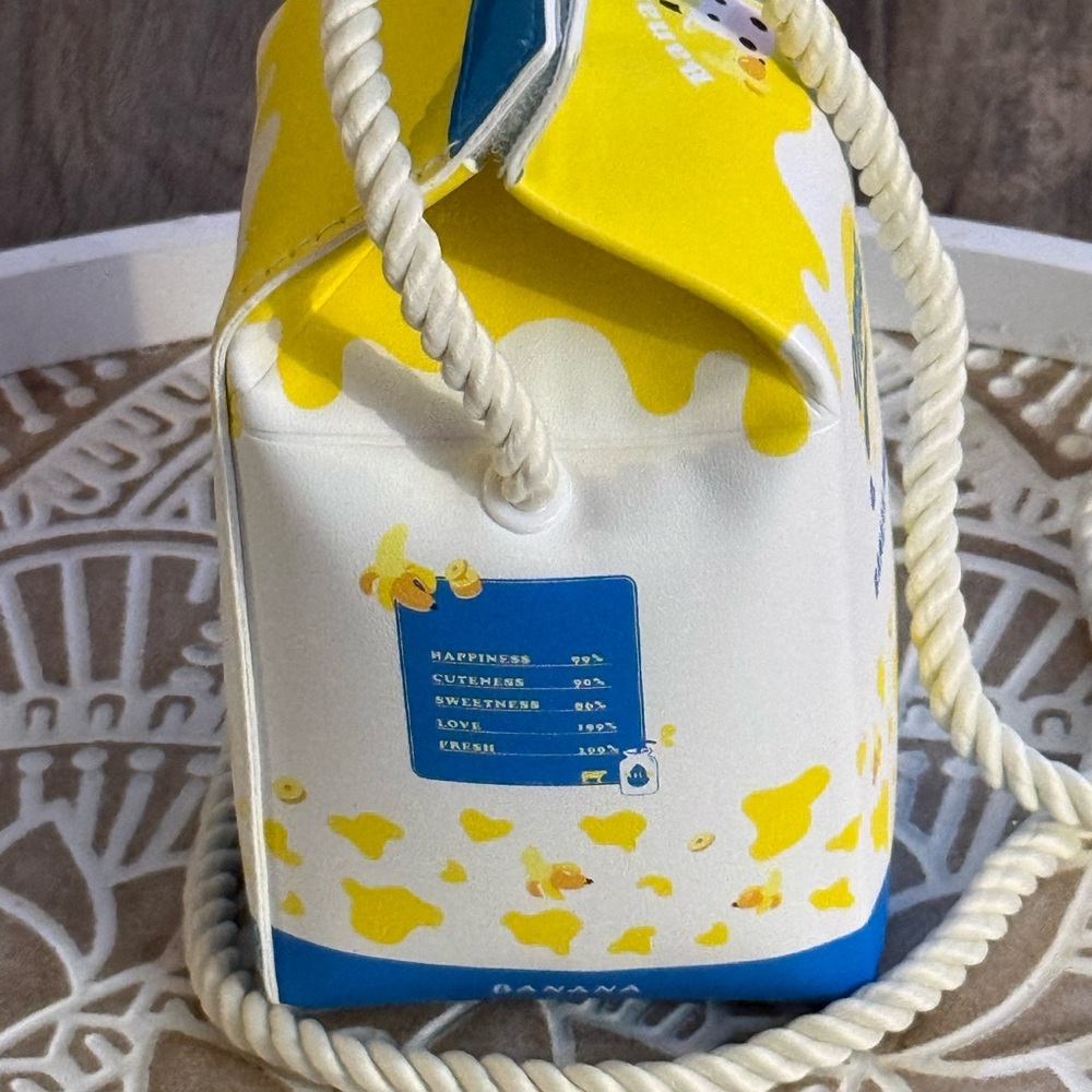 Banana Milk Carton Bag